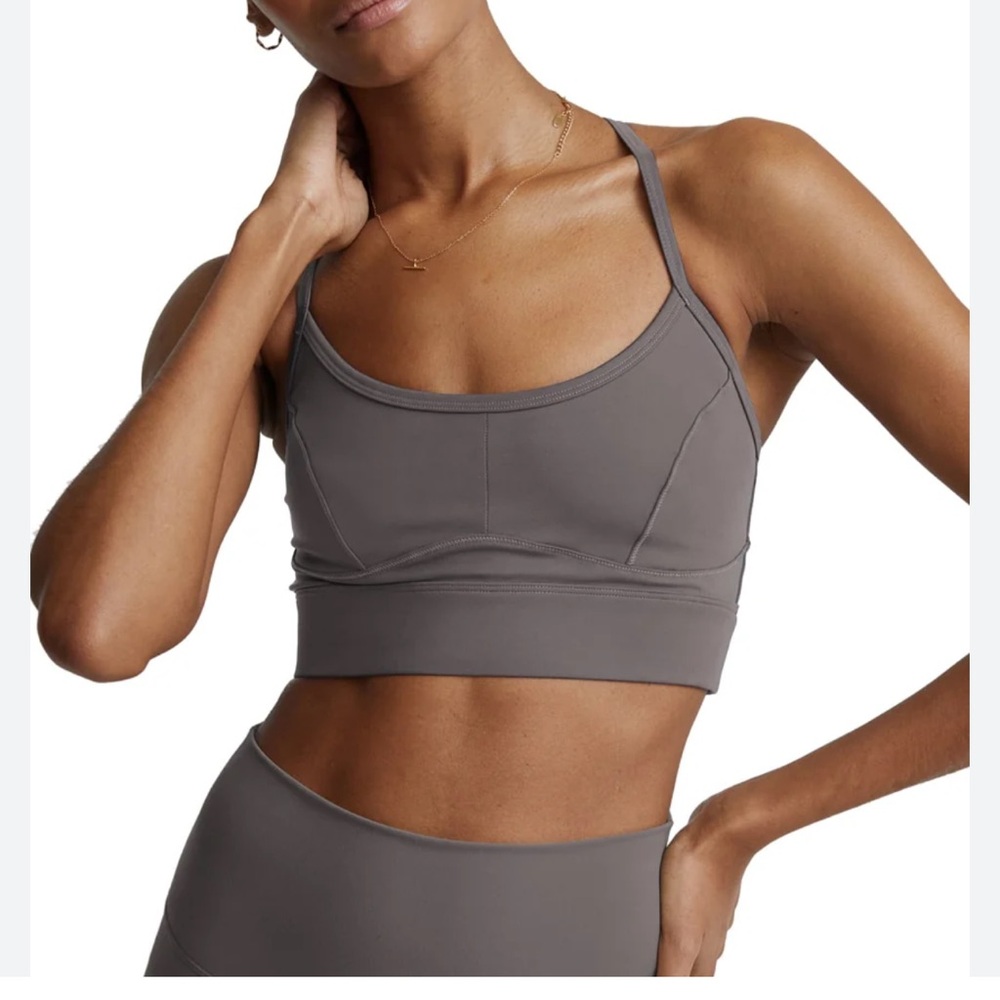 Varley hot pink Seamless Sports Bra